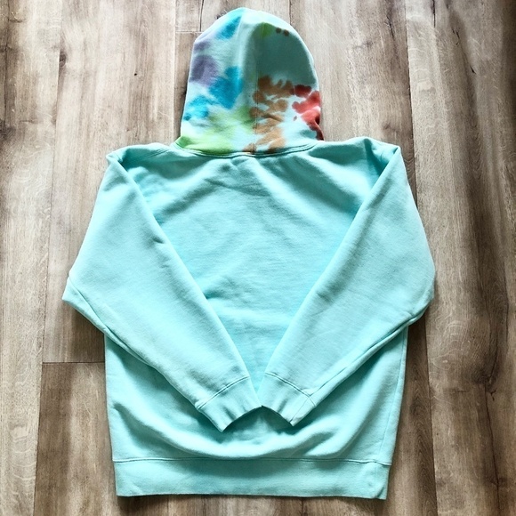 Clickbait, David Dobrik, Fanjoy, Hoodie, Tie Dye, Pullover, Size Med, Unisex - Picture 5 of 11
